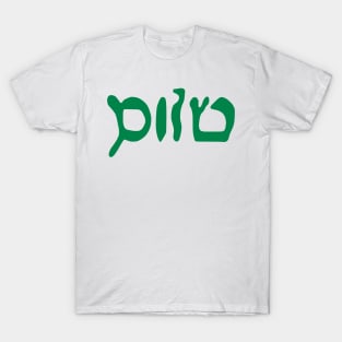 Sholem - Peace (Hebrew, Vaybertaytsh) T-Shirt